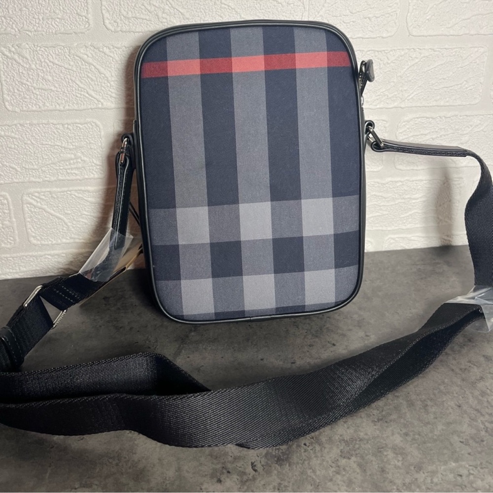 Burberry Black and Gray Interior Bag